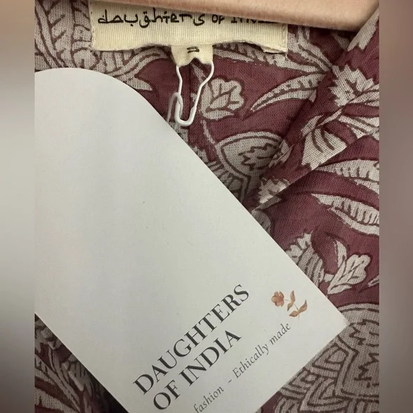 Daughter’s of India Kyra Midi Dress. S. NWT - Picture 9 of 10